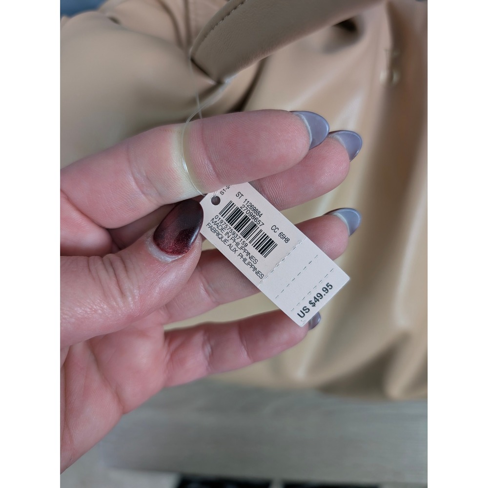 Victoria's Secret Tote Bag Women OS Beige New - Picture 9 of 13